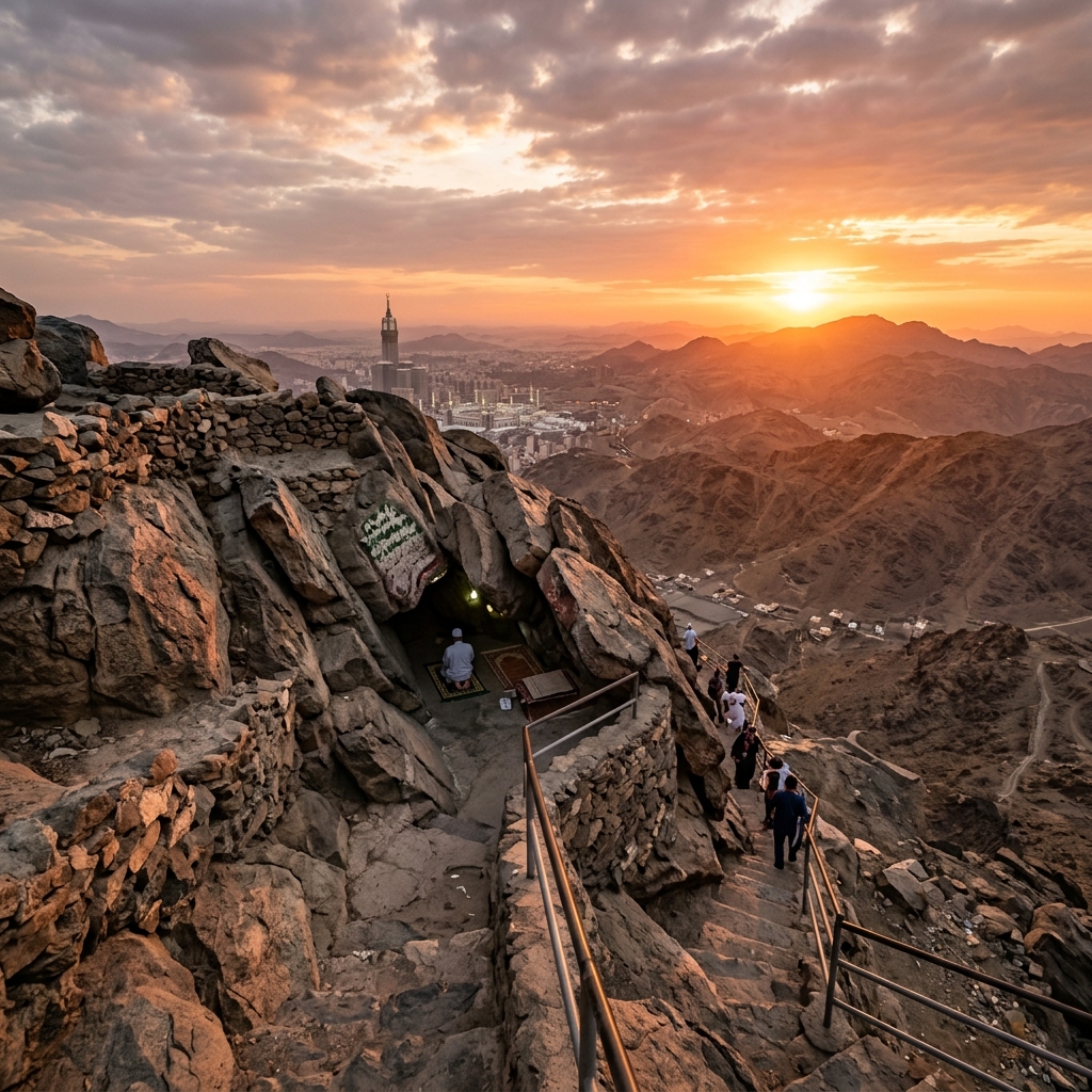 غار حراء وجبل النور